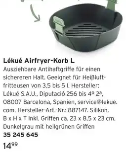 Tchibo Lékué Airfryer-Korb L Angebot