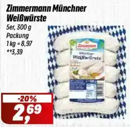 Simmel Zimmermann Münchner Weißwürste Angebot