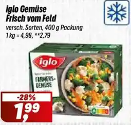 Simmel iglo Gemüse Frisch vom Feld Angebot
