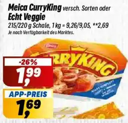 Simmel Meica CurryKing oder Echt Veggie Angebot