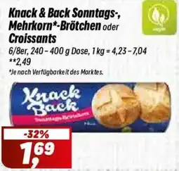 Simmel Knack & Back Sonntags-Brotchen Angebot