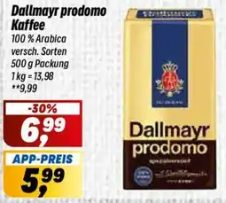 Simmel Dallmayr prodomo Kaffee Angebot