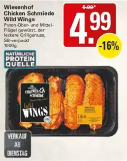 WEZ Wiesenhof Chicken Schmiede Wild Wings Angebot