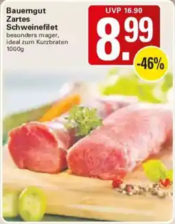 WEZ Bauerngut Zartes Schweinefilet Angebot