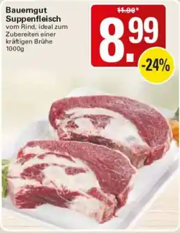 WEZ Bauerngut Suppenfleisch Angebot