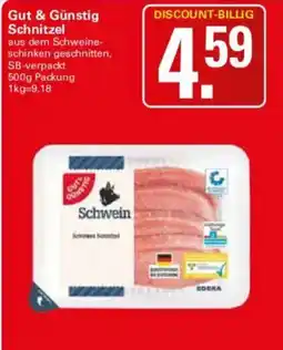 WEZ Gut & Günstig Schnitzel Angebot