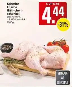 WEZ Schmitz Frische Hähnchenschenkel Angebot