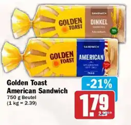 AEZ Golden Toast American Sandwich Angebot
