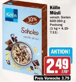 AEZ Kölln Müslischoko Angebot
