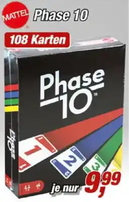 Posten Börse Mattel Phase 10 Angebot