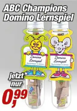 Posten Börse ABC Champions Domino Lernspiel Angebot