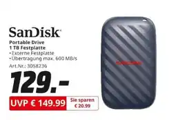 MediaMarkt SanDisk Portable Drive Angebot