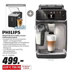 MediaMarkt PHILIPS EP5547/90 Serie 5500 LatteGo Kaffeevollautomat Angebot