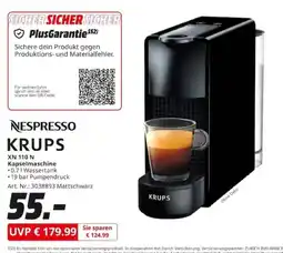 MediaMarkt NESPRESSO KRUPS XN 110 N Kapselmaschine Angebot