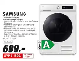 MediaMarkt SAMSUNG Wärmepumpentrockner Angebot