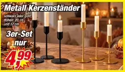 Posten Börse Metall Kerzenständer Angebot