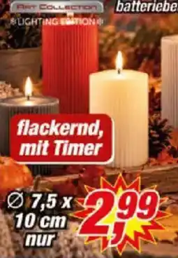 Posten Börse Art Collection Lighting Edition flackernd, mit Timer Angebot
