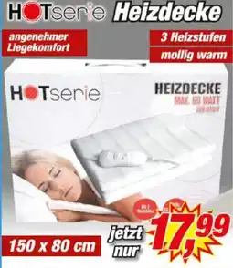 Posten Börse HOTserie Heizdecke Angebot