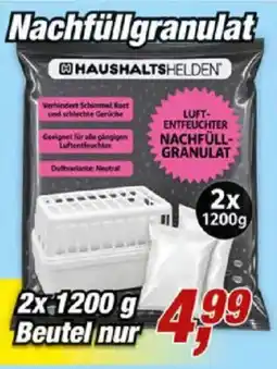 Posten Börse HAUSHALTSHELDEN Luft-Entfeuchter Nachfüll-Granulat Angebot