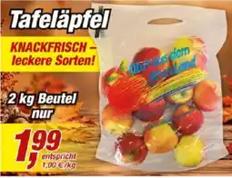 Posten Börse Tafeläpfel Angebot