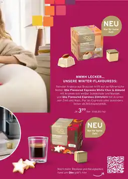 Tchibo Qbo Flavoured Espresso White Choc & Almond Angebot
