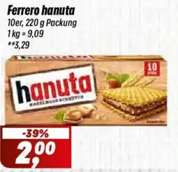 Simmel Ferrero hanuta Angebot