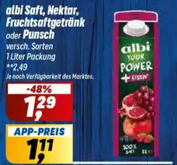Simmel albi Saft, Nektar, Fruchtsaftgetränk oder Punsch Angebot