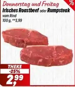 Simmel Irisches Roastbeef oder Rumpsteak Angebot