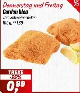 Simmel Cordon bleu vom Schweinerücken Angebot