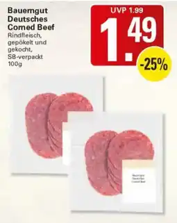 WEZ Bauerngut Deutsches Corned Beef Angebot