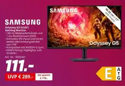 MediaMarkt SAMSUNG Odyssey G5 (G50F) Gaming Monitor Angebot