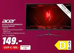MediaMarkt acer NITRO ED 320 QW0BMIIPX Gaming Monitor Angebot