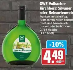 AEZ GWF Volkacher Kirchberg Silvaner Angebot
