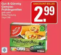 WEZ Gut & Günstig Gemüse-Frühlingsrollen Angebot