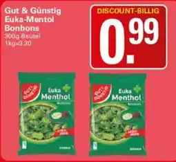 WEZ Euka Menthol Bonbons Angebot