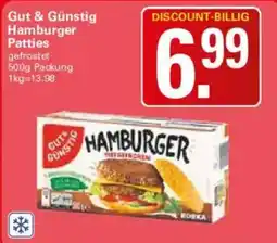 WEZ Hamburger Patties Angebot