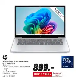 MediaMarkt HP OmniBook 7 Laptop Next Gen Angebot