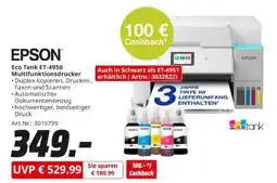 MediaMarkt EPSON Eco Tank ET-4956 Multifunktionsdrucker Angebot