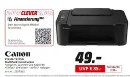 MediaMarkt Canon PIXMA TS3750i Multifunktionsdrucker Angebot