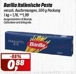 Simmel Barilla italienische Pasta Angebot