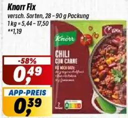 Simmel Knorr Fix Chili con Carne Angebot