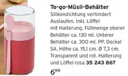 Tchibo To-go-Müsli-Behälter Angebot