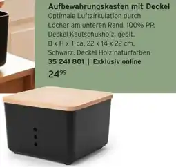 Tchibo Aufbewahrungskasten mit Deckel Angebot