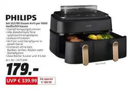MediaMarkt PHILIPS NA 552/00 Steam Airfryer 5000 Angebot