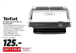 MediaMarkt Tefal GC760D OptiGrill Elite XL Kontaktgrill Angebot