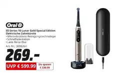 MediaMarkt Oral-B IO Series 10 Lunar Gold Special Edition Elektrische Zahnbürste Angebot