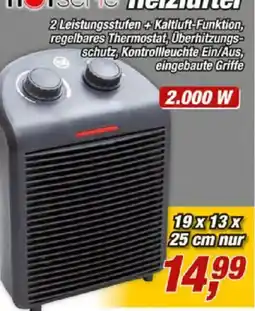 Posten Börse HOTsene Heizlüfter Angebot