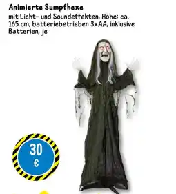 TEDi Animierte Sumpfhexe Angebot
