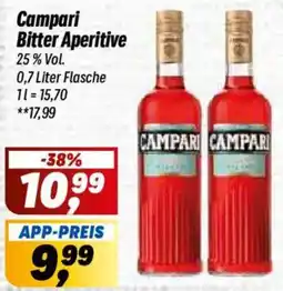 Simmel Campari Bitter Aperitiv Angebot