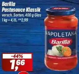 Simmel Barilla Pastasauce Klassik Angebot